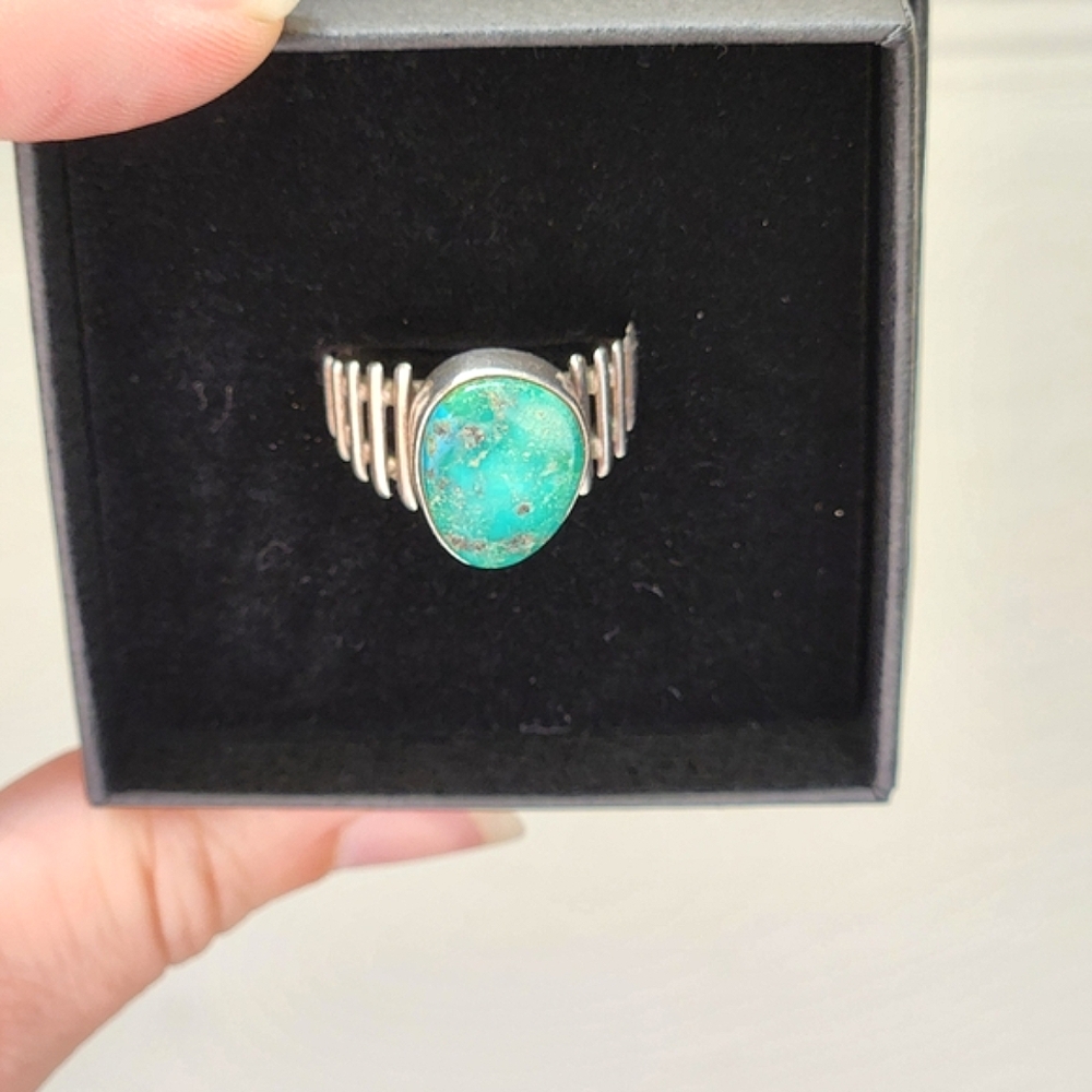 Silver Turquoise Ring